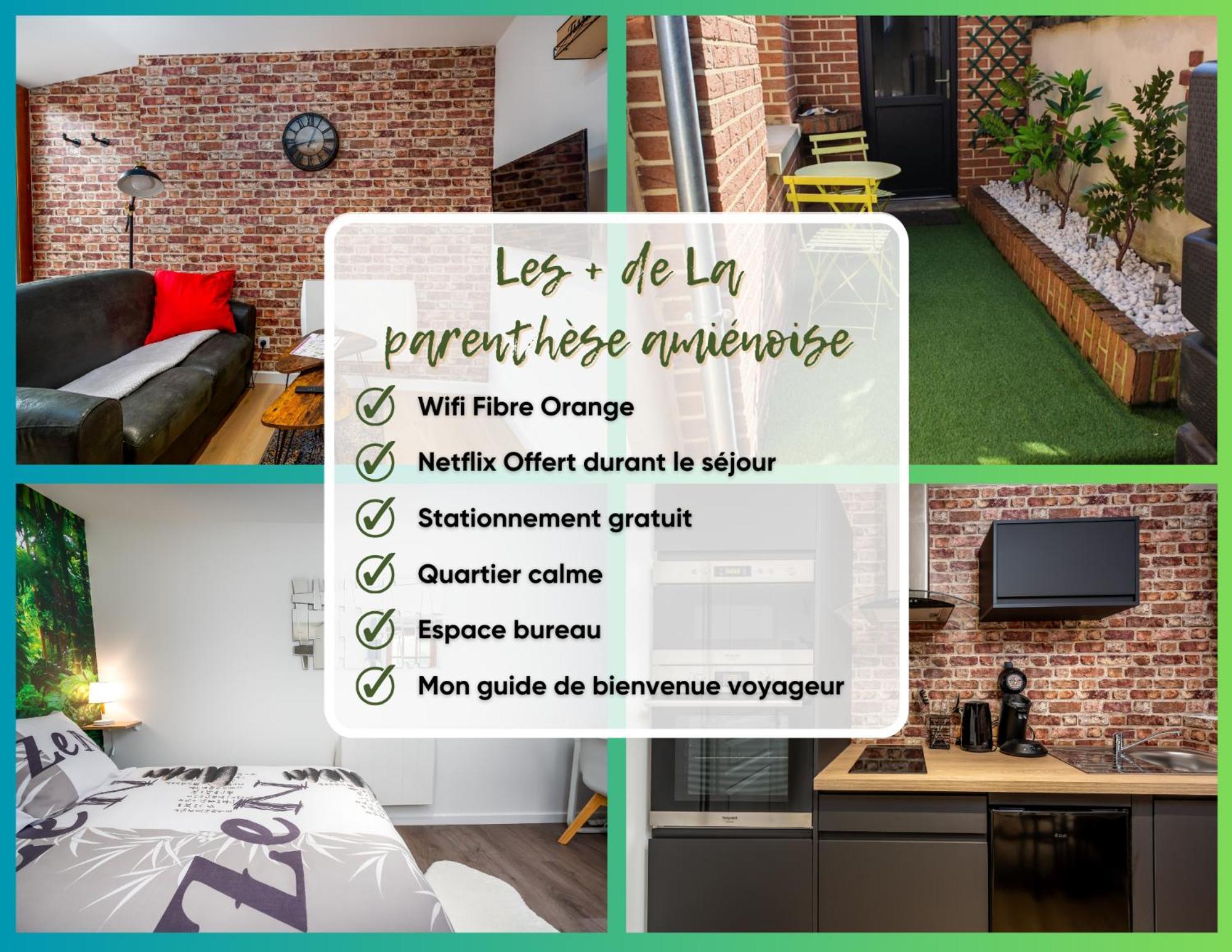 La parenthèse et la pause amiénoise - 2 logements - Calme - Easy Parking - Netflix Amiens Extérieur photo