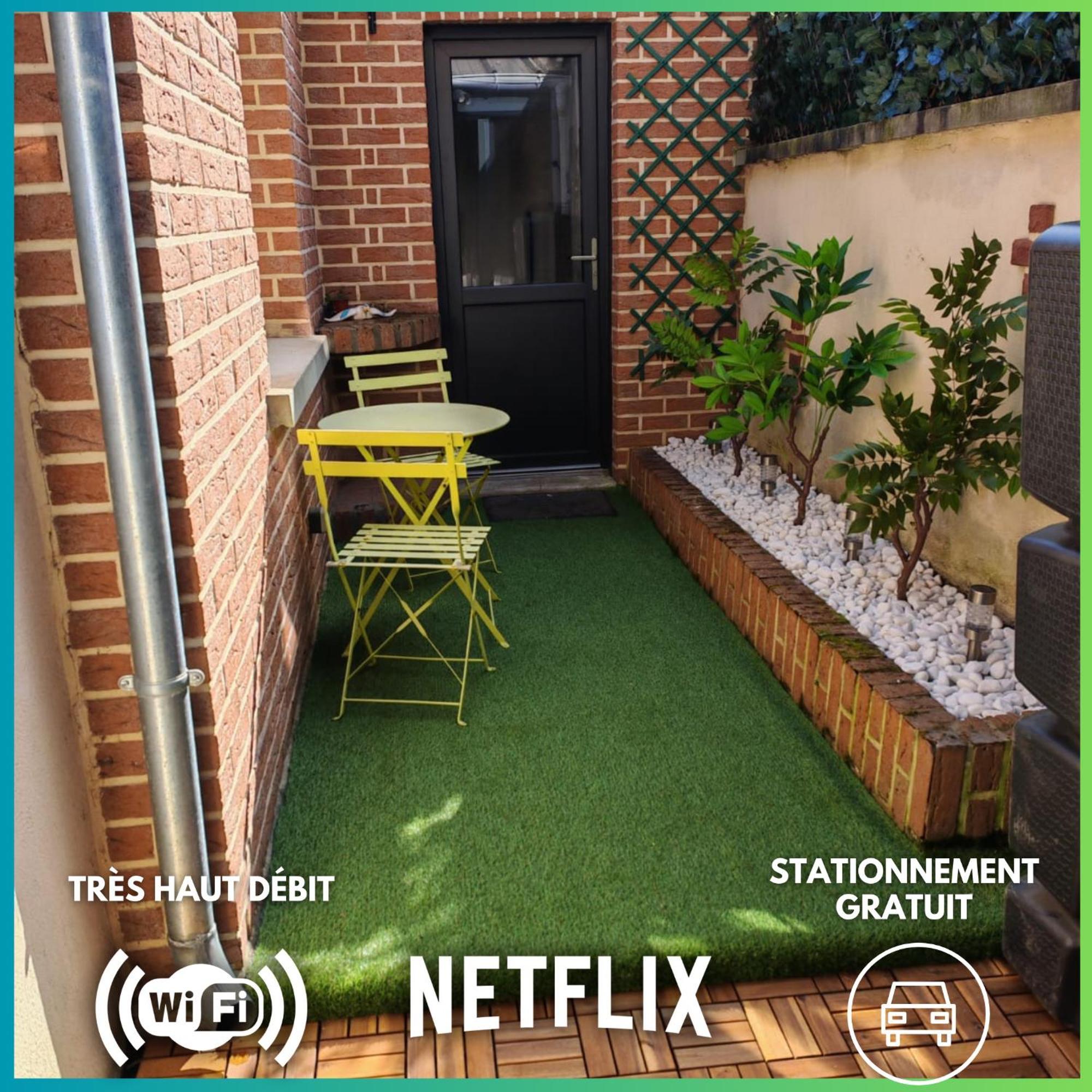 La parenthèse et la pause amiénoise - 2 logements - Calme - Easy Parking - Netflix Amiens Extérieur photo