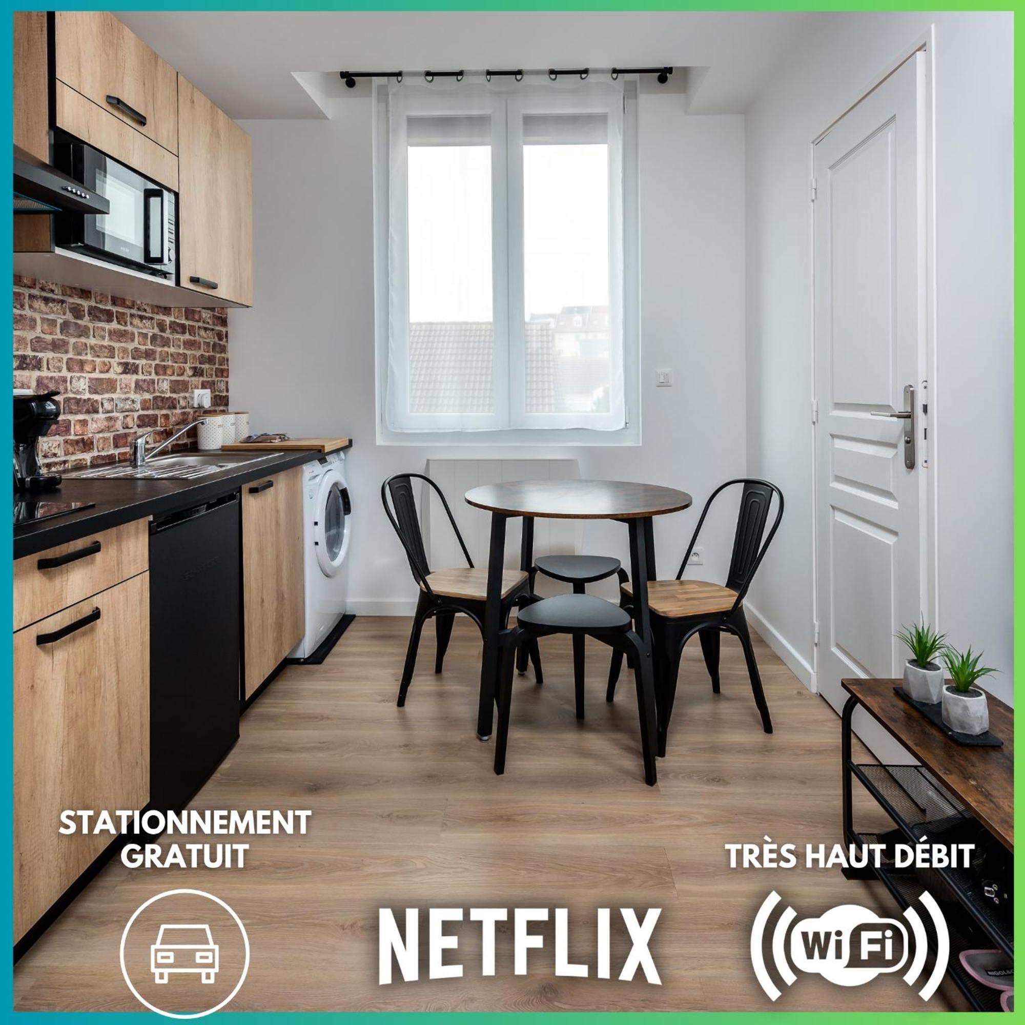La parenthèse et la pause amiénoise - 2 logements - Calme - Easy Parking - Netflix Amiens Extérieur photo